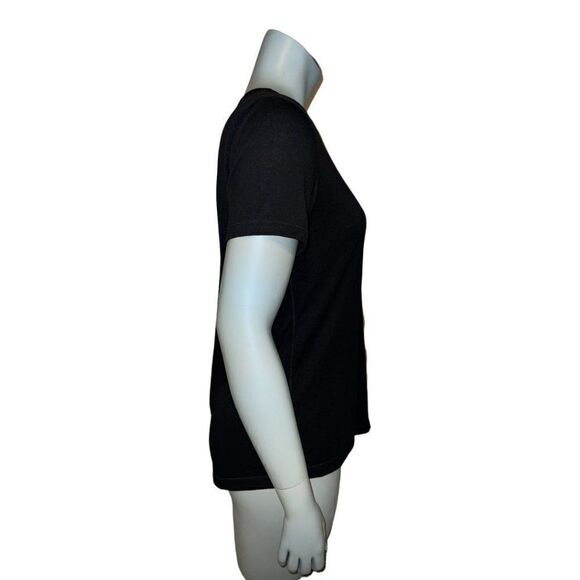 ID Ideology Black Active Mesh Back T-Shirt Women's Extra Small NWT - Picture 5 of 11